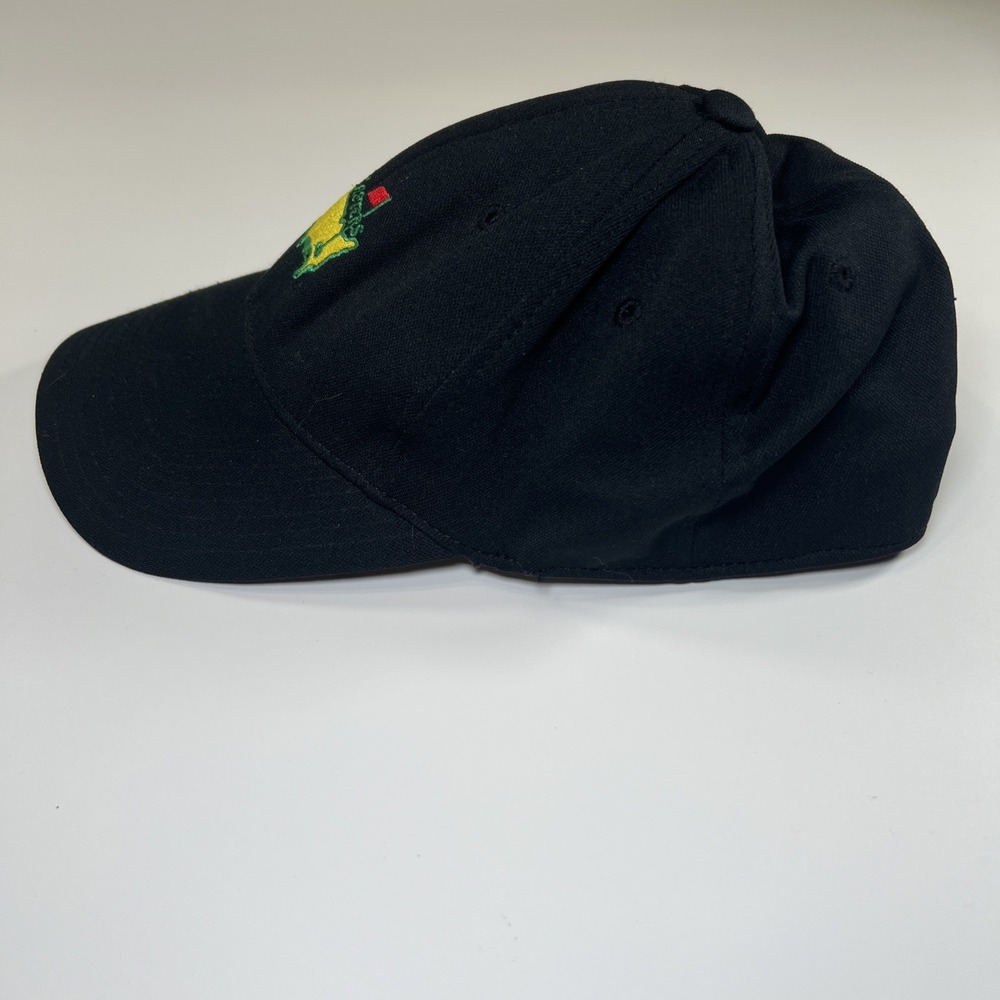Vintage Masters Embroidered Logo American Needle Hat Flex Fit OSFM Golf Black - Picture 4 of 6